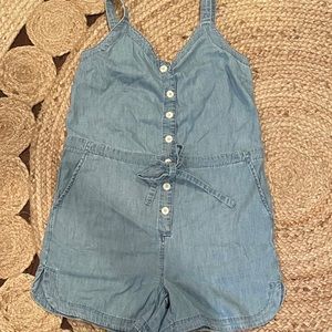 Gap chambray romper